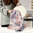 thumbnail image 2 of Floral Branch Kitchen Dish Towels Set of 1 Absorbent Hand Towels, Lint-Free 18"x28" Birds Fast Drying Hanging Dishcloths for Cooking Baking Home Clean, 2 of 6
