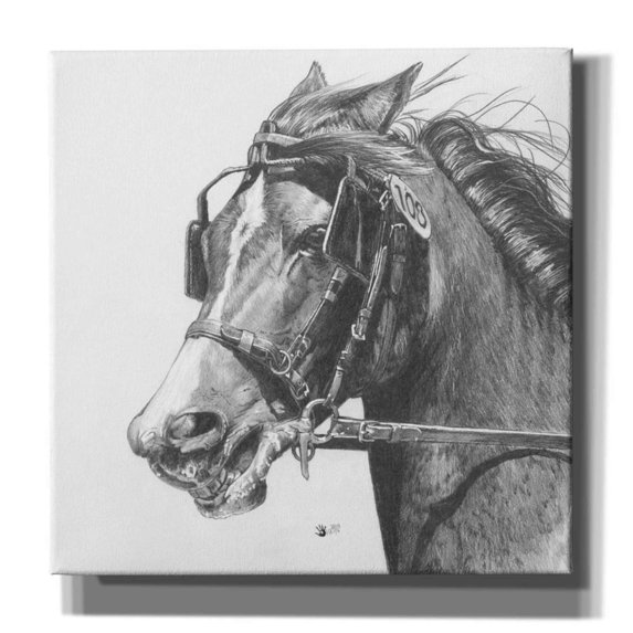 Epic Graffiti 'Exhertion' by Barbara Keith, Canvas Wall Art, 37"x37"