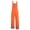 Orange, variant on Windproof Snow Bib Pants Thermal Lined Men Women Outdoor Winter Wear Overalls