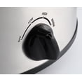 thumbnail image 3 of Toastmaster 5 Quart Silver Slow Cooker with Variable Heat Settings, 3 of 5