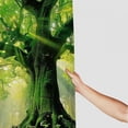thumbnail image 3 of Orinice Sunlight Through Trees Bathroom Decor Set - Colorful Luxurious Graphic Print Polyester Fabric Fashion Shower Curtain with Hooks, Waterproof and Easy to Maintain 36x72, 3 of 7