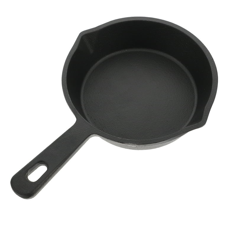 Cast Iron Flat Bottom Mini Nonstick Frying Pan Square Pancake Pan