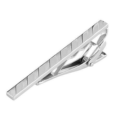 Fashion Mens Gentleman Metal Simple Necktie Clip Bar Clasp Practical Plain Style