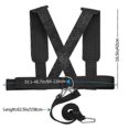 thumbnail image 2 of Training Belt Sled Harness Tire Pulling Rope Trainer Resistance Belt Vest, 2 of 3