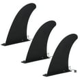 thumbnail image 1 of Shisuyan 3pcs Clip-on Design Reinforced Surf Fin Canoe Surfboard Fins for Surfboard, 1 of 8
