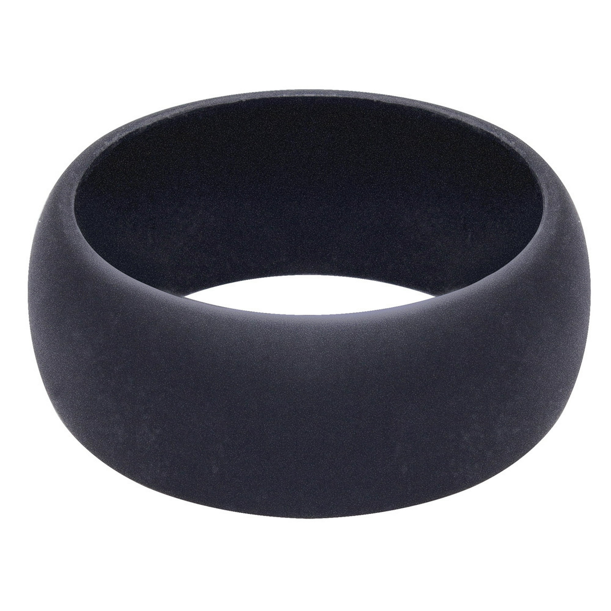 Black rubber ring band best sale