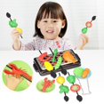 thumbnail image 1 of HUASHENG Children's Barbecue Toy Set Play House Baby Kitchen BBQ Mini Grill Rack Simulation Food Grill Model, 1 of 5