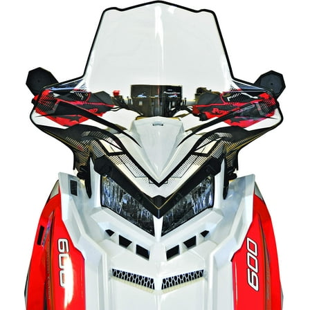 Powermadd Windshield - Tall - 20.5" - Polaris 11640