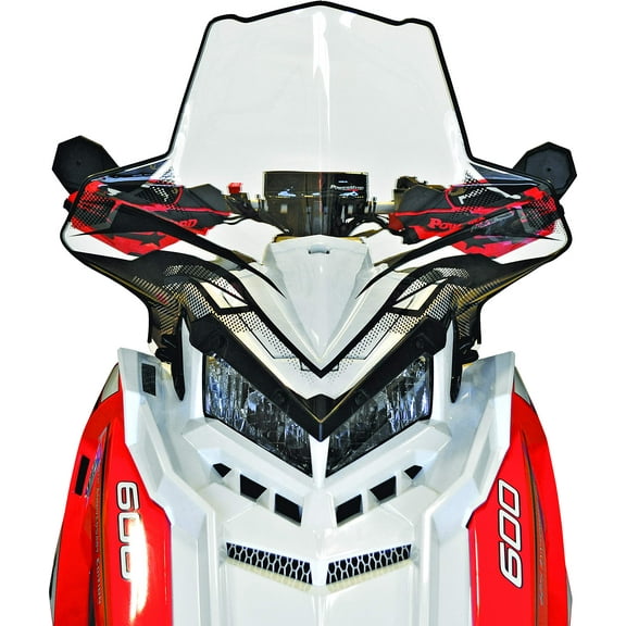 Powermadd Windshield - Tall - 20.5" - Polaris 11640