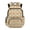 Art Deco Fan Print, variant on CHAQLIN Digital Camouflage Pattern Travel Daypack with Sturdy multi-tasche School Bag, Adjustable Padded Straps 17 Inch Zaino per bambini for Sports Hiking Scuola