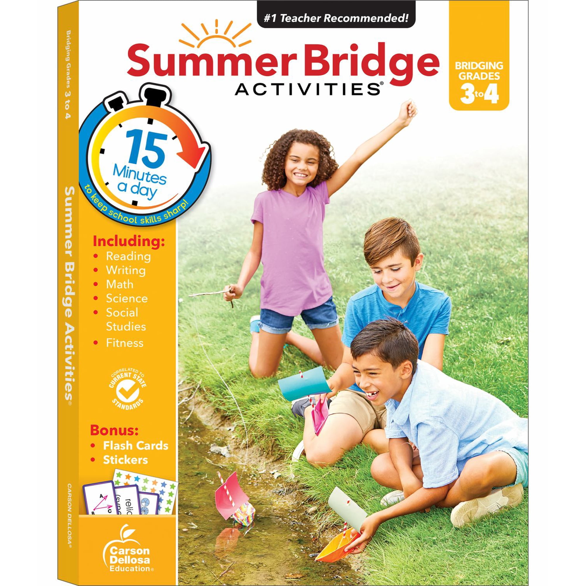 Summer Bridge Activities®, Grades 3 to 4 (Paperback)