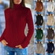 thumbnail image 5 of Cashmere Sweater Women Knitted Sweaters Wool Turtleneck Long-Sleeve Pullover Winter Autumn Jumper Clothes Female Pullover, 5 of 5