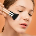 thumbnail image 3 of Foundation Makeup Brush For Liquid Foundation Application Soft Face Cosmetic Tool For All Types 12X3CM Bar None, 3 of 7