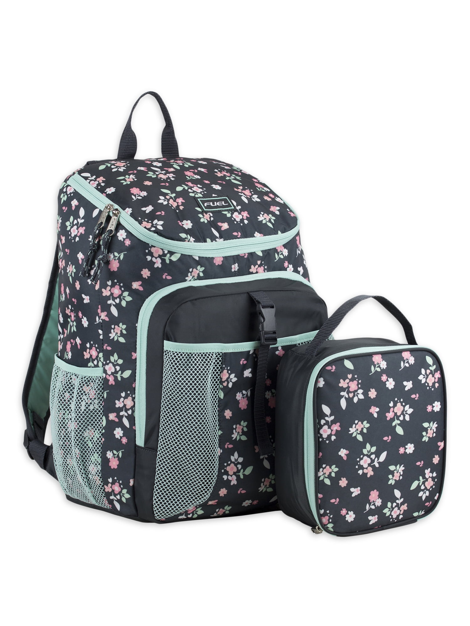 Fuel Backpack & Lunch Bag Bundle Floral Mint