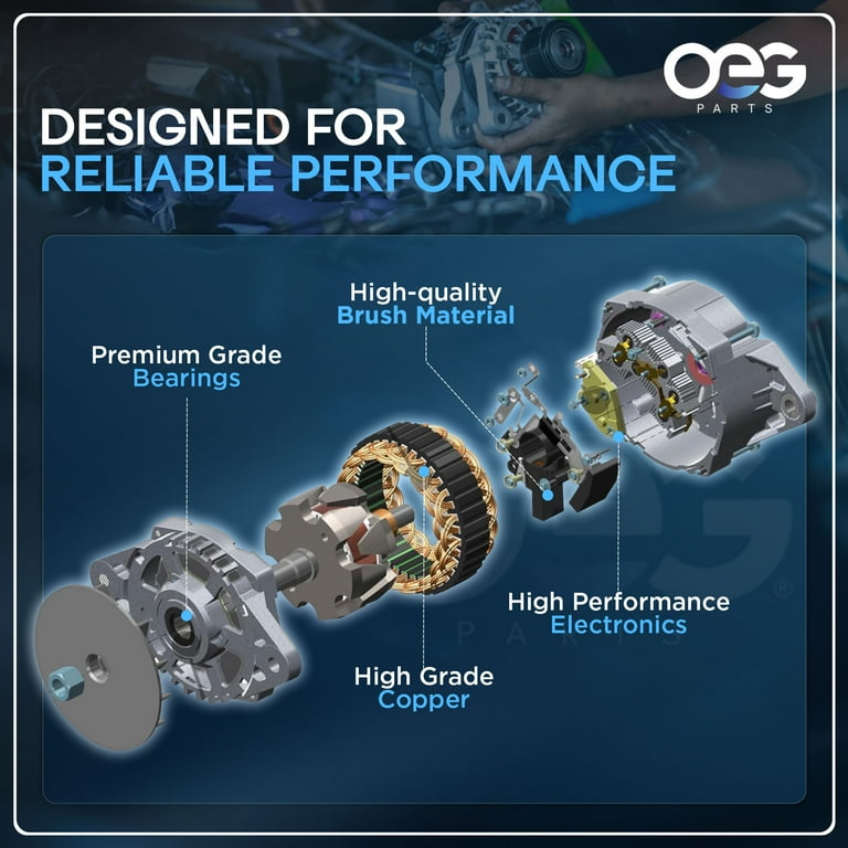 オーエン OEG Parts New Alternator Replacement for Mitsubishi LCV