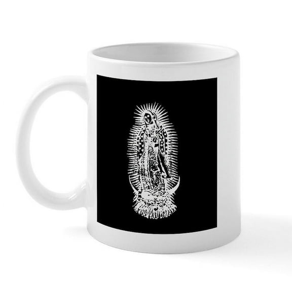 CafePress - Virgin Of Guadalupe Mug - 11 oz Ceramic Mug - Novelty Coffee Tea Cup