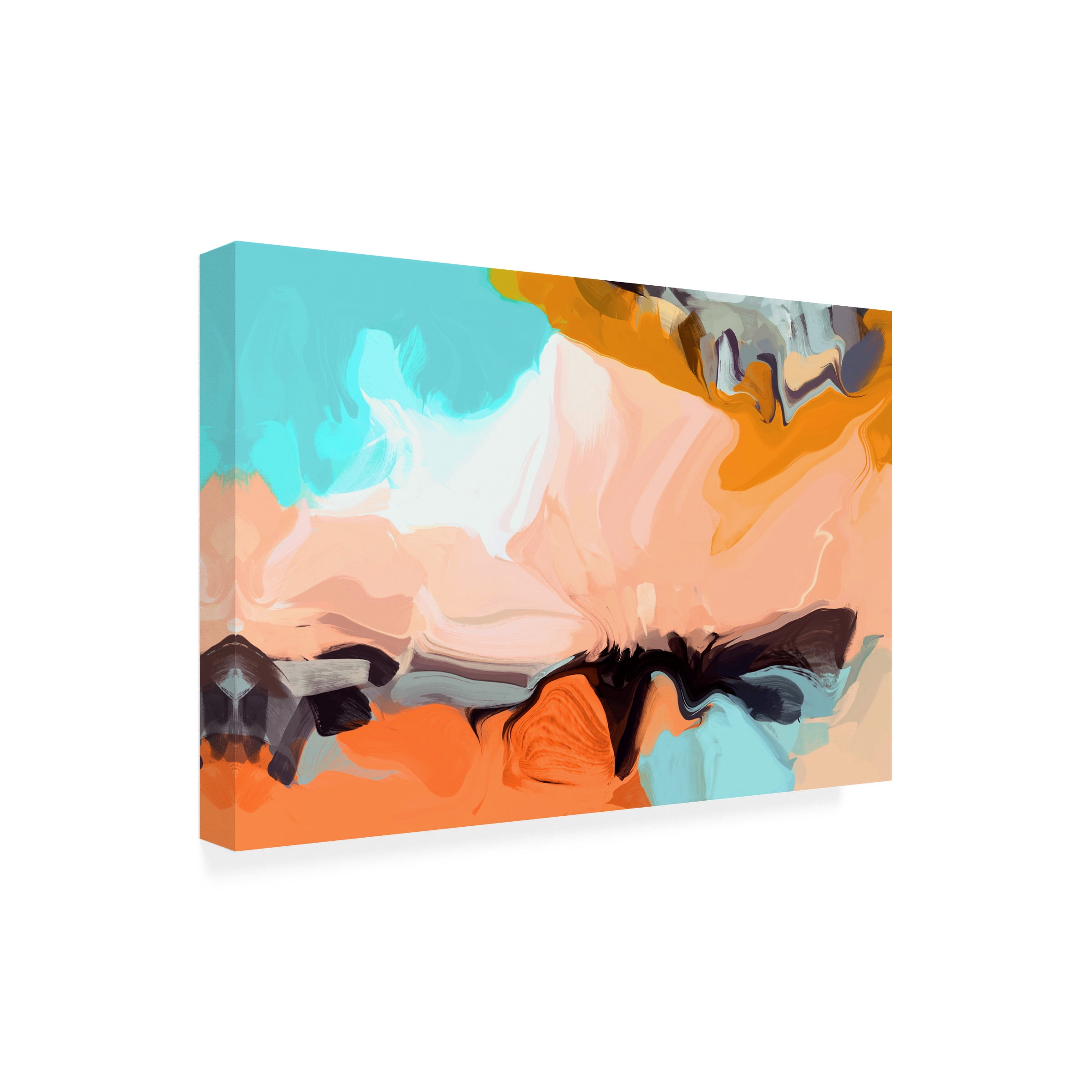 Irena Orlov 'Playful Movement II' Canvas Art