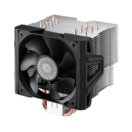 Cooler Master Hyper 612 Ver.2 - Silent CPU Air Cooler with 6 Direct Contact Heatpipes and Folding Fin Structure (Best Cpu Air Cooler For Gaming)