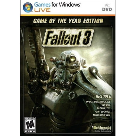 Fallout 3: Game of the Year Edition, Bethesda, PC, [Digital Download], (Best 4k Pc Games)