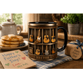 thumbnail image 2 of Country Guitar Mug Personalized Accent Mug for Dad, Country Music Gift for Father’s Day, 2 of 4