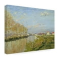 thumbnail image 3 of Trademark Fine Art Claude Monet The Seine at Argenteuile, 1873 Canvas Wall Art - 18x24, 3 of 5