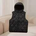 thumbnail image 6 of Ruimatai Women's Lightweight Puffer Vest Hooded Casual White Duck Down Jacket for Outdoor Winter Warmth, 6 of 7