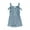 Blue, variant on Bagilaanoe Toddler Baby Girl Summer Jumpsuit Sleeveless Ribbed Bodysuit 6M 12M 18M 24M 3T 4T Kids Knitted One Piece Romper