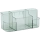 thumbnail image 2 of Estantería de pared para organizadores cosméticos - Caja de plástico transparente para pintalabios y brochas de maquillaje - 26x11x11cm, 2 of 6