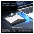 thumbnail image 3 of External Blu Ray Drive 4K Bluray Player for Laptop USB 3.0 /CD/DVD RW Reader Burner, 3 of 6