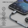 thumbnail image 2 of Adaptador TIPSEAN USB-C a conector de audífonos de 3,5 mm, paquete de 2, 2 of 6