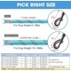 thumbnail image 3 of Dog Leash with Comfortable Padded Handle and Highly Reflective Threads for Small Medium and Large Dogs (5FT-1/2', Blue), 3 of 4