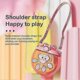 thumbnail image 4 of 2026 500ml Cute Water Bottle with Straw Nozzle and Shoulder Strap, 4 of 5