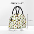 thumbnail image 2 of Rocae Funny Avocado In Mexican Clothes for Leakproof Lunch Box for Adults, Wide Opening Lunch Tote Bag, Reusable Lunch Cooler Bag, 2 of 6