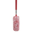 thumbnail image 1 of MYG Extendable Duster Brush Washable Cleaning Tool for High Ceiling Fans Bookshelves Window Sills Furniture Surfaces Gaps Corners Reusable Stainless Steel Fiber Red, 1 of 4
