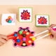 thumbnail image 5 of Juguetes de ejercicio de equilibrio Montessori para bebés, juguetes de colores de aprendizaje temprano para niños, juguetes educativos para interacción entre padres e hijos, 5 of 5
