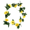 thumbnail image 3 of Guirnalda de girasol artificial de 10 cabezas, decoración floral de simulación, guirnalda de girasol falsa de seda para fiesta de boda Jumpingount HA7282-00B, 3 of 6