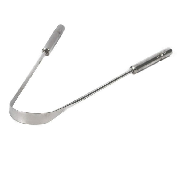 Pure Stainless Steel Heavy Tongue Cleaner
