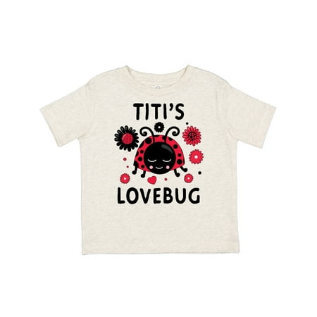 

Inktastic Valentine s Day Titi s Lovebug Gift Toddler Boy or Toddler Girl T-Shirt