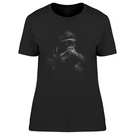 Male Gorilla Leader T-Shirt Women -Image by Shutterstock, Female x-Large