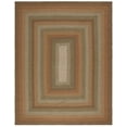 thumbnail image 2 of SAFAVIEH Braided Claes Bordered Reversible Area Rug, Ivory/Brown, 8' x 10', 2 of 12