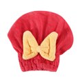 thumbnail image 1 of Gorro absorbente para secar el cabello, toalla de microfibra de secado rápido, gorro de ducha, turbante para secar el cabello mojado con lazo para mujeres y niñas., 1 of 8