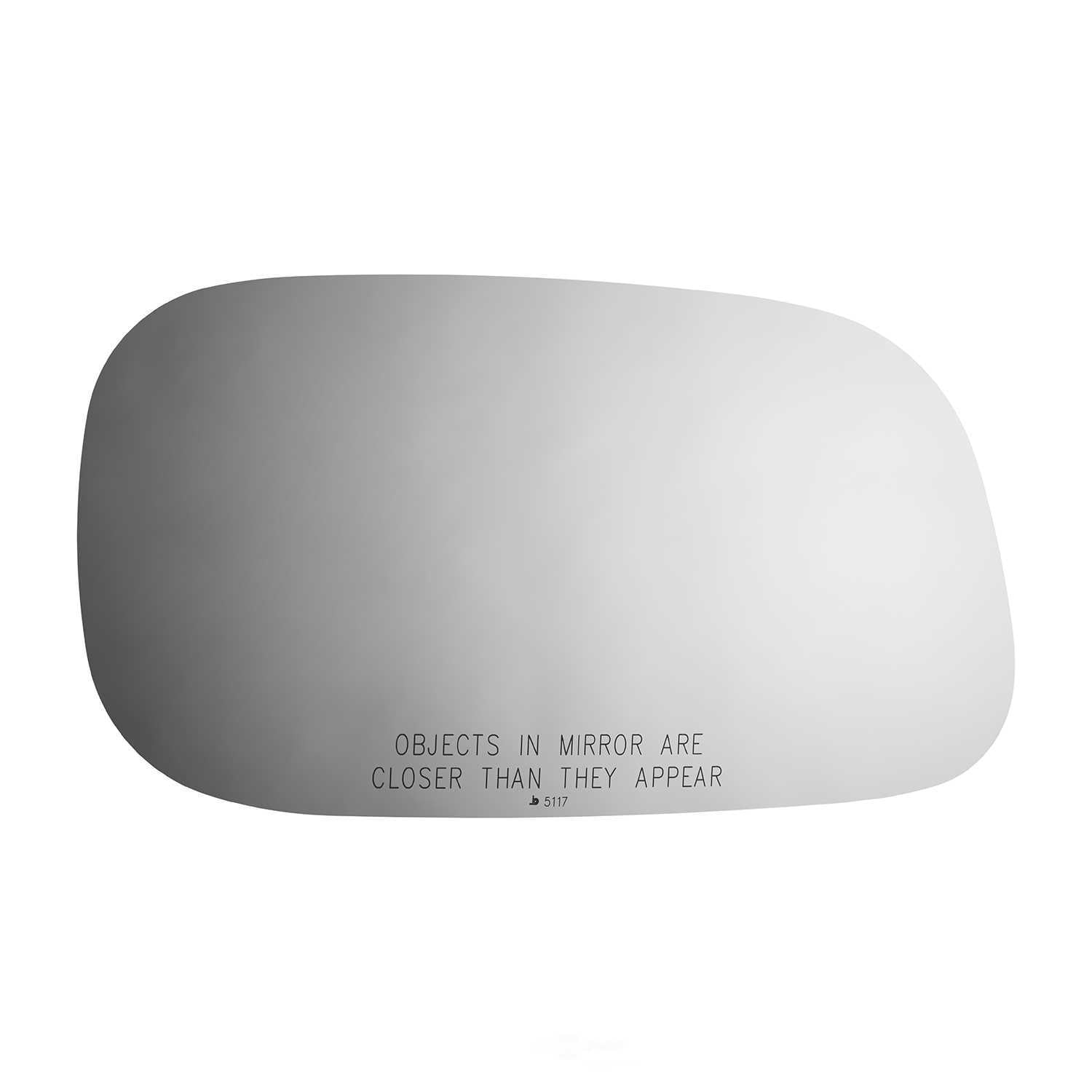 Burco Side View Mirror Replacement Glass - Clear Glass - 5117