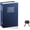 Blue, variant on Book Safe with Key Lock, Dictionary Diversion Seceret Hidden Lock Box, Fake Book Money Safe Metal Lock Box Small, 7.2" x 4.6" x 2.2"(xw)