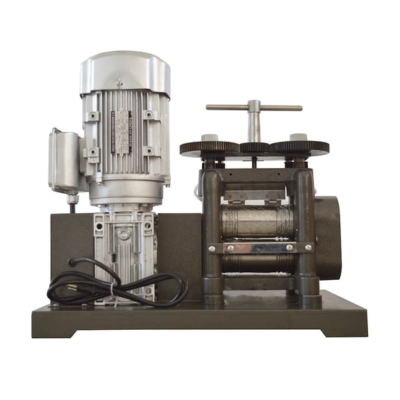 Nonferrous Metals Electric Rolling Mill Single-head Jewelry Gold Making Tablet Machine 110V 1.5P