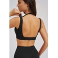 thumbnail image 5 of PISONIC Workout Sets for Women 2 Piece Yoga Sports Bra High Waist Booty Lifting Shorts Gym Yoga Outfit, 5 of 7