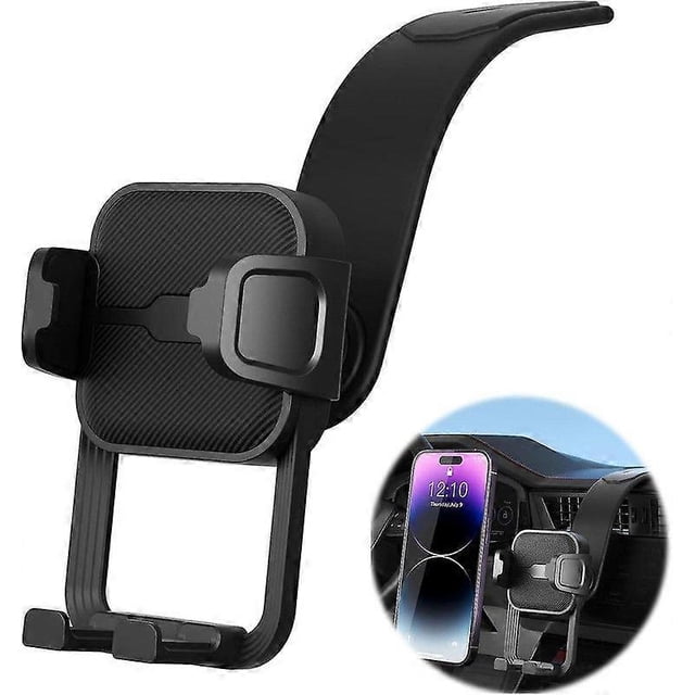 Car Phone Holder, Phone Mount for Car, Thick Case & Heavy Phone Friendly, Phone Holders for Your Car, Bendable Memory Titanium Alloy