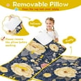 thumbnail image 3 of Pioneer Flower Floral Print Pattern Toddler Nap Mats for Kids Preschool,Sleeping Mat Bag or Kids,Toddler Sleeping Bag,Toddler Nap Mat or Daycare, 3 of 6