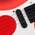 thumbnail image 3 of WORGEOUS Juguete de guitarra educación temprana juguete musical simulación guitarra juguete niño divertido bajo juguete, 3 of 7