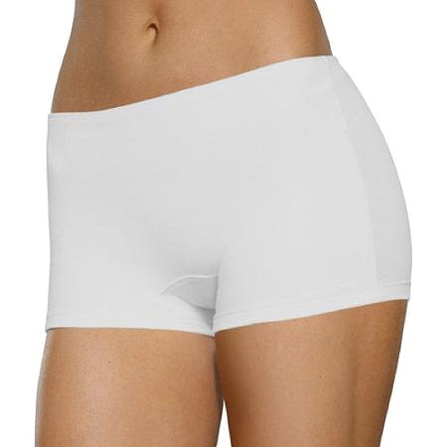 Women's Assorted Cotton Shortie Boyshort Panties, 6 Pack