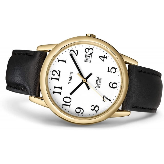 Reloj para hombre Timex correa de piel con fecha